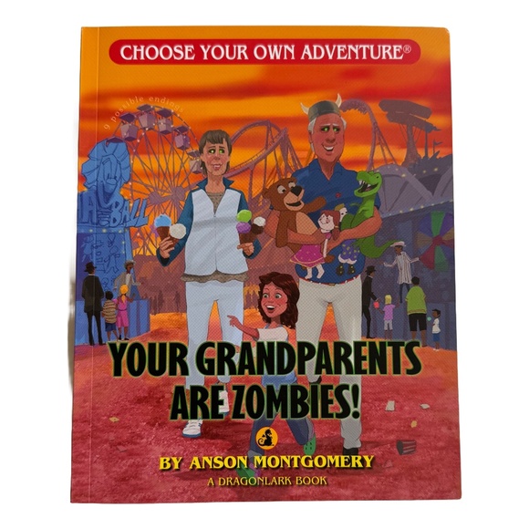 Your Grandparents are Zombies Choose Your Own Adventure Dragonlark book. - Picture 1 of 5
